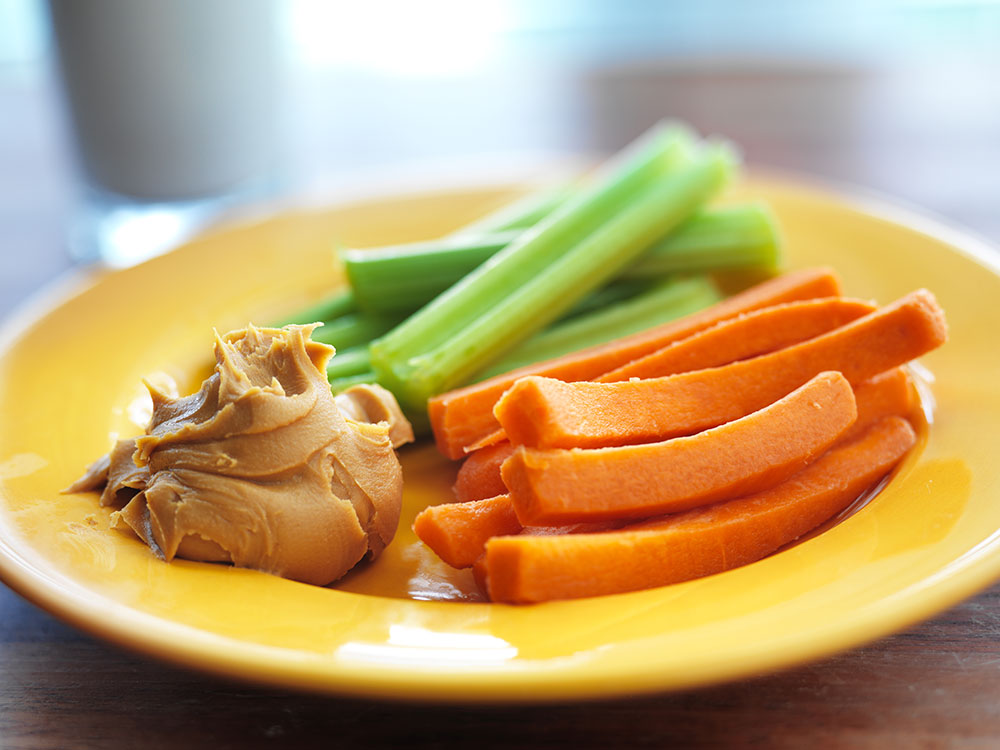 celery and carrots 